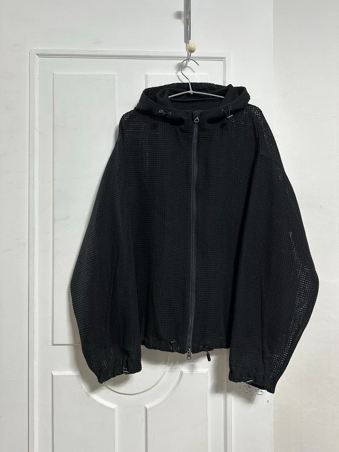 쿠어 더블 네티드 후드집업 상품이미지1