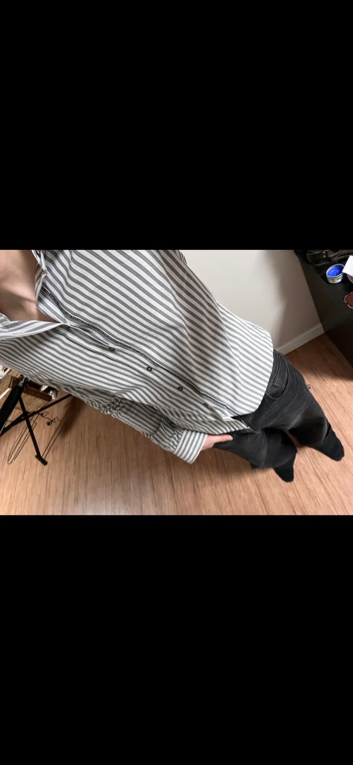 2010s D&G 세컨라인 스트라이프 셔츠 50 상품이미지3