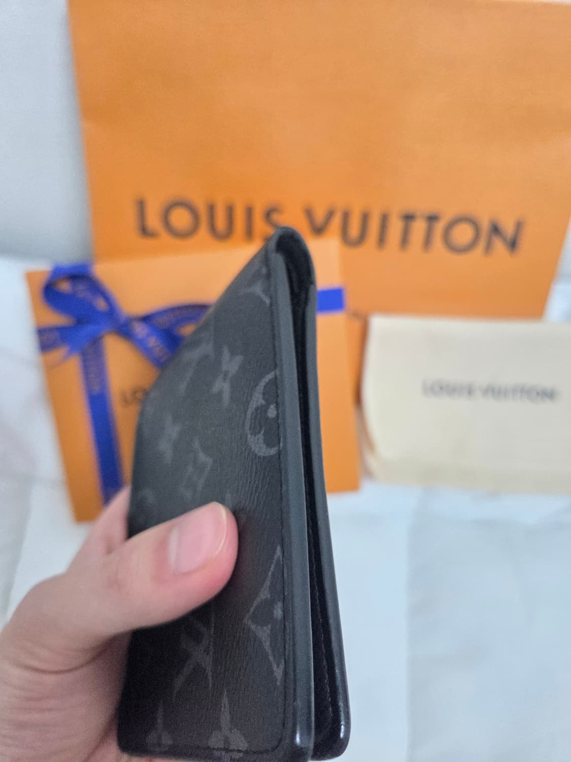[A급] 루이비통 멀티플 월렛 모노그램 이클립스 풀구성 상품이미지8