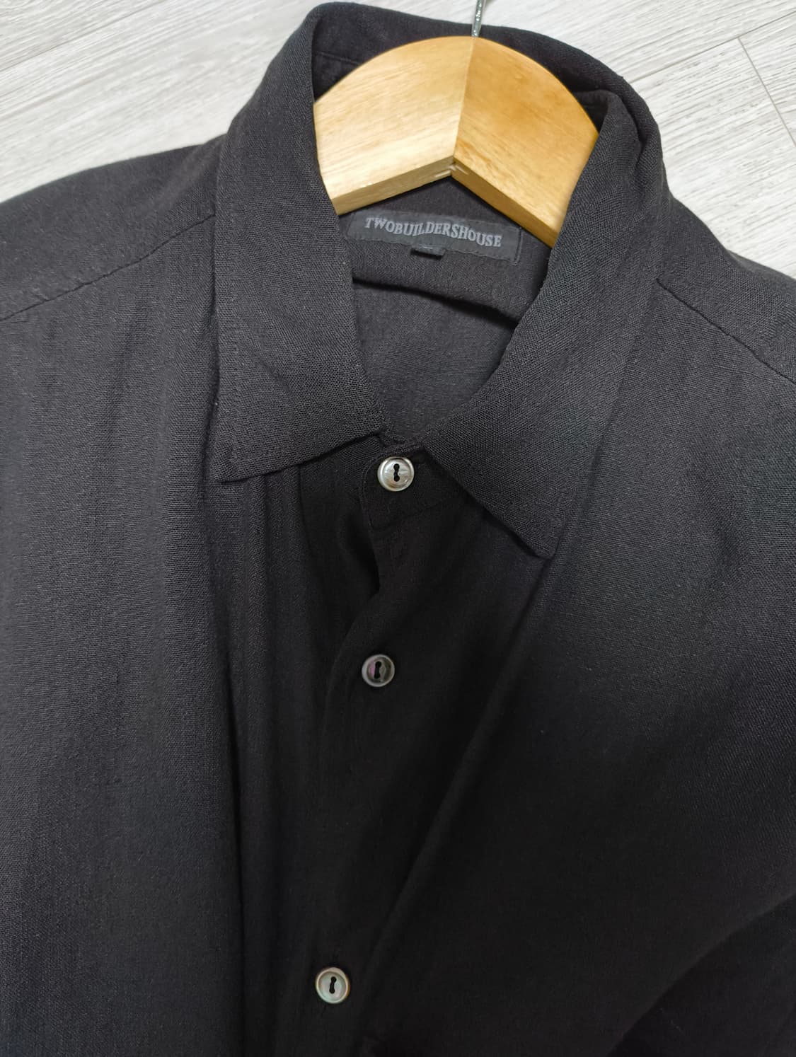 투빌더스하우스  /실크 린넨 셔츠 /m 상품이미지1