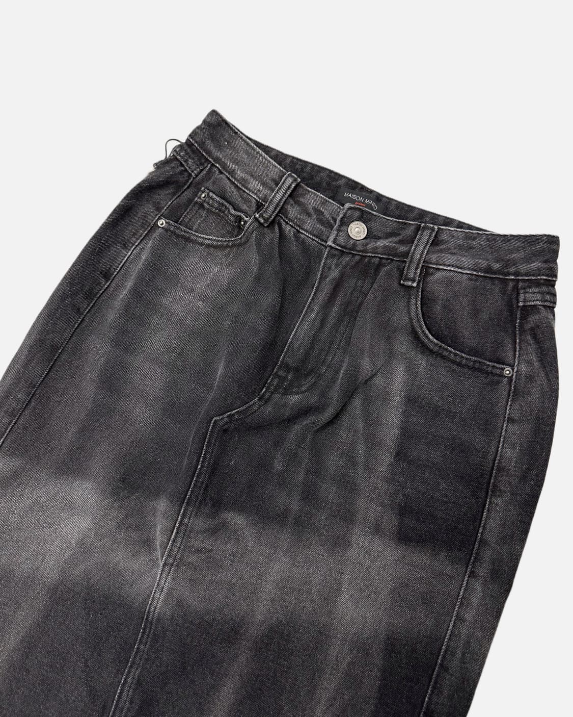 spotlight side slit denim skirt 상품이미지3