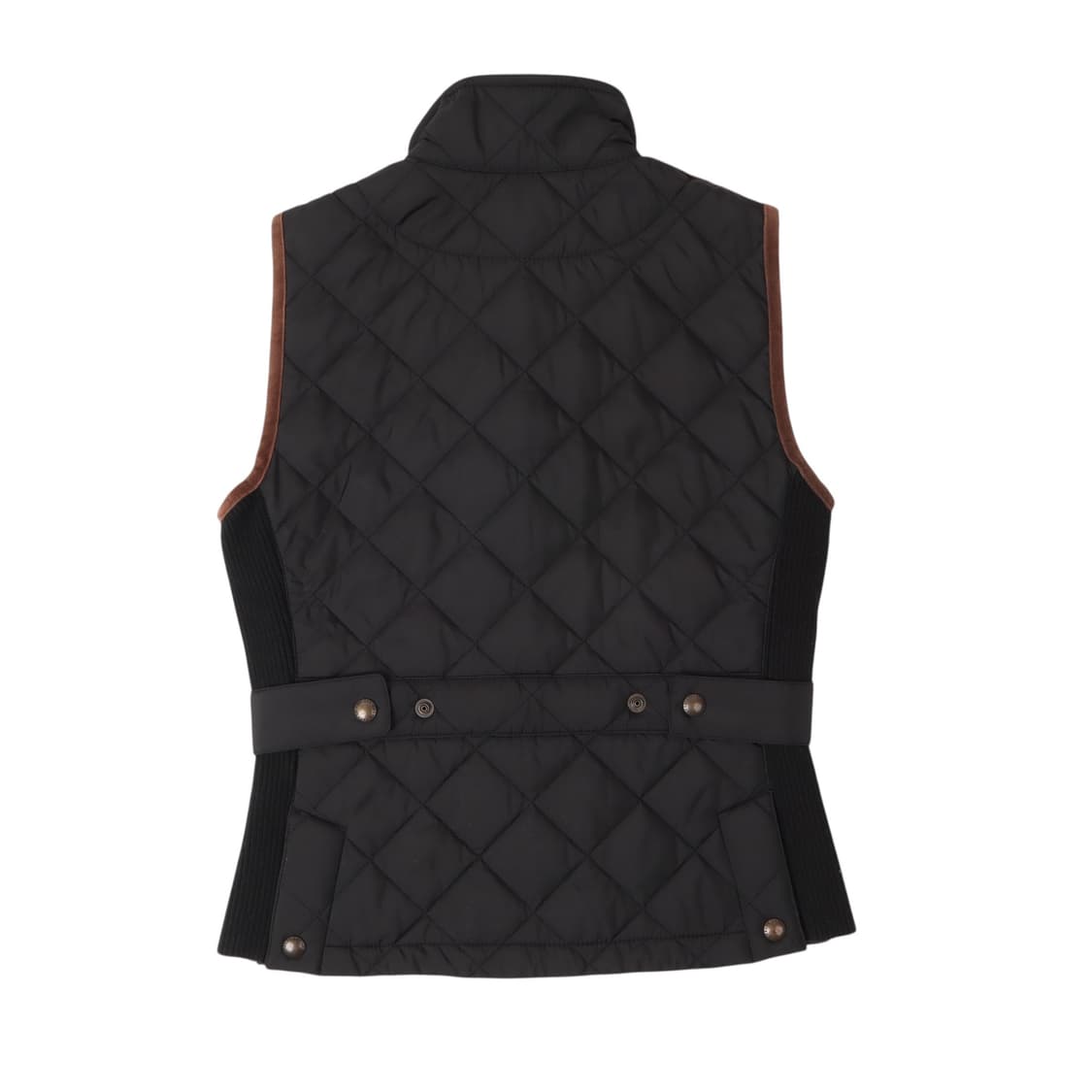 폴로 랄프로렌 크레스트폴로 스웨이드 퀄팅 베스트 상품이미지5