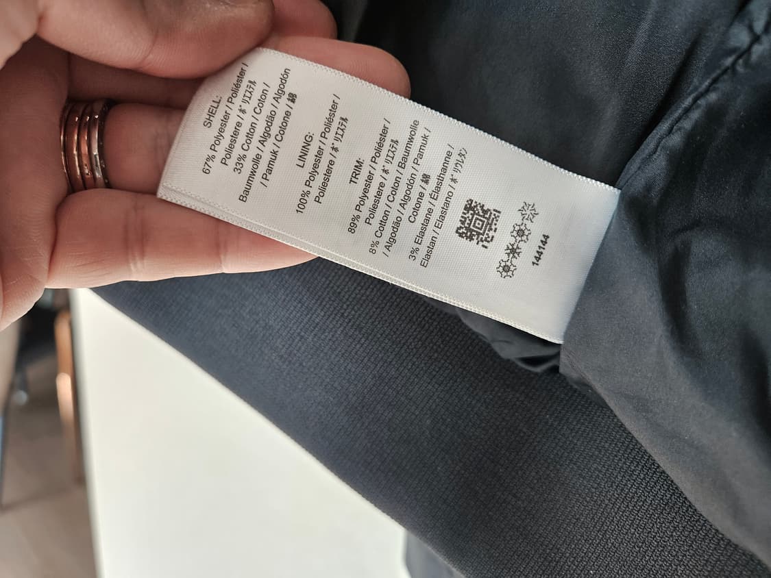 프레드페리 블랙 봄버 자켓 블루종 95 상품이미지10