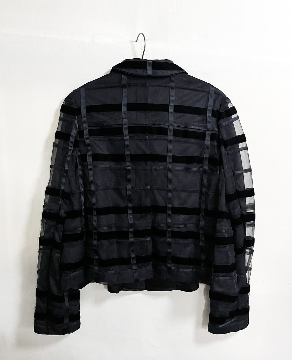 COMME DES GARCONS striped velvet jacket 상품이미지6