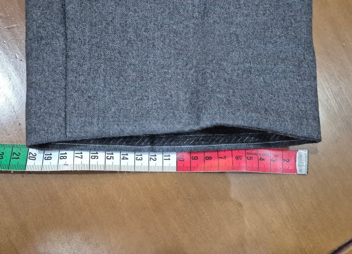 F/W(추동) 회색 울 팬츠 상품이미지5