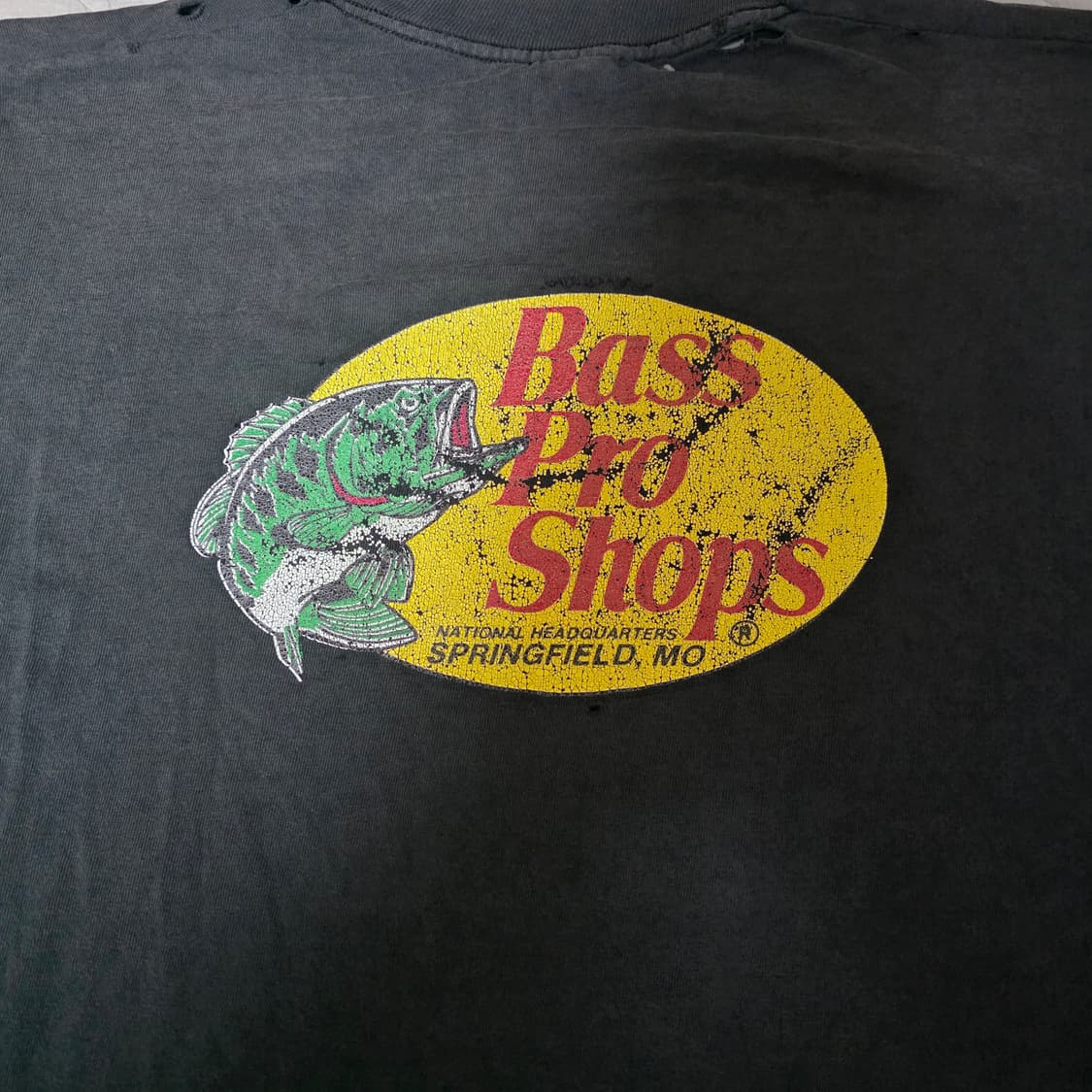 [XL] 90s 배스프로클럽 BASS PRO CLUB 티셔츠 트래쉬드 상품이미지2
