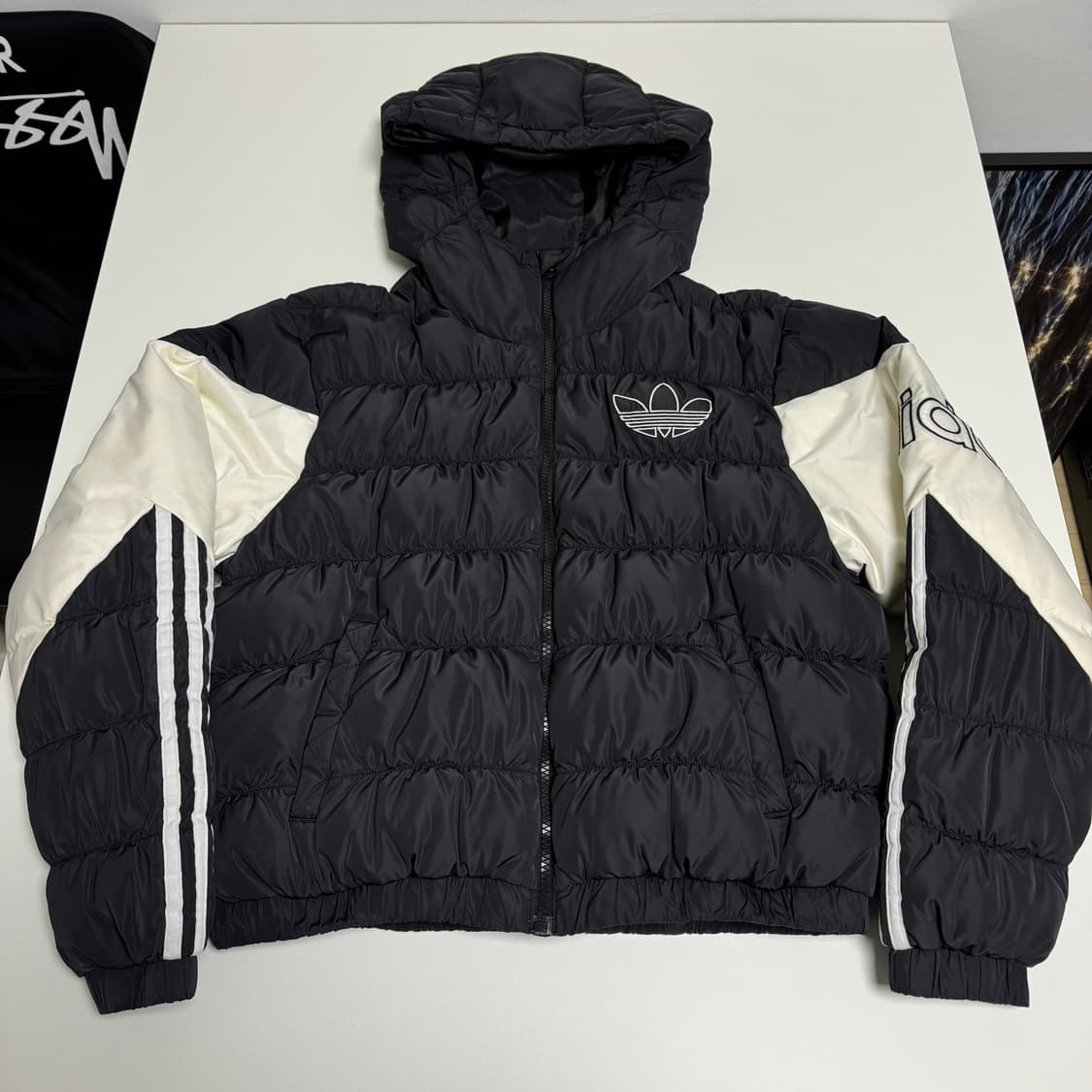 아디다스 제니 크롭 푸퍼 패딩 자켓 M 상품이미지1