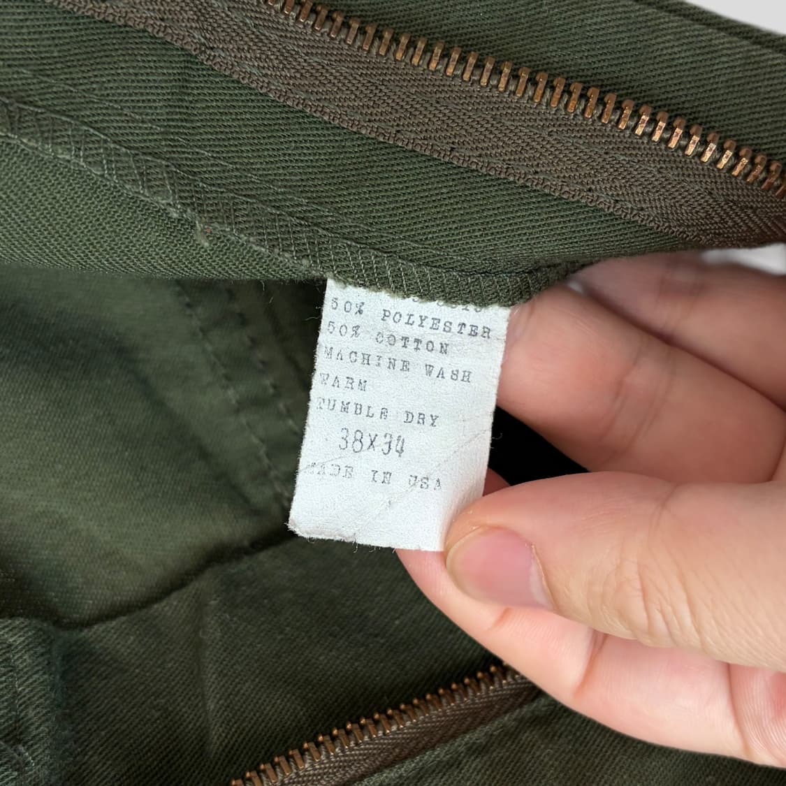 (35)밀리터리 베이커 팬츠 USA 상품이미지7