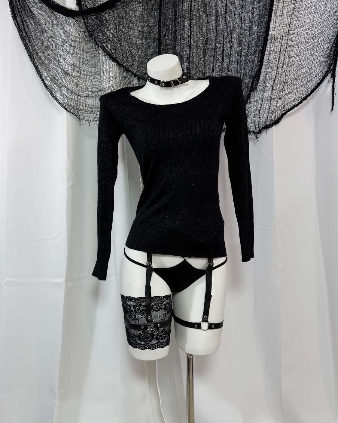  glitter knit t-shirt 상품이미지1