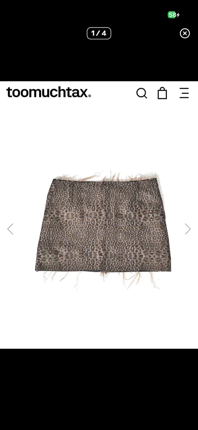 투머치택스 toomuchtax 티엠티 스커트 상품이미지1