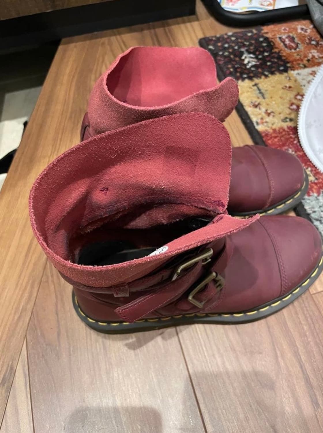 닥터마틴Dr.Martens 슬라우치 부츠 스트랩 부츠 245 상품이미지7