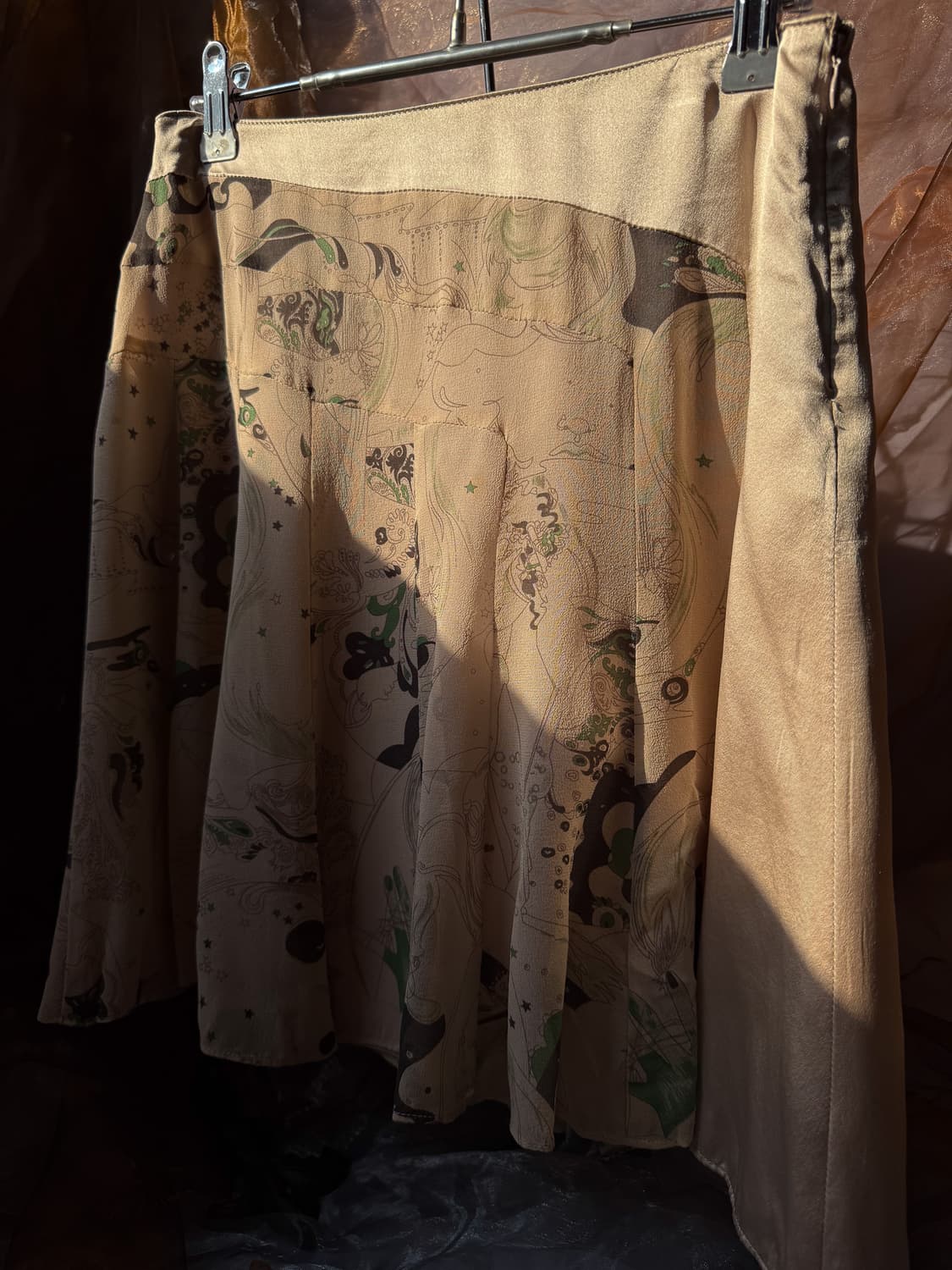 Heat Paisley Mini Skirt 0160 상품이미지2