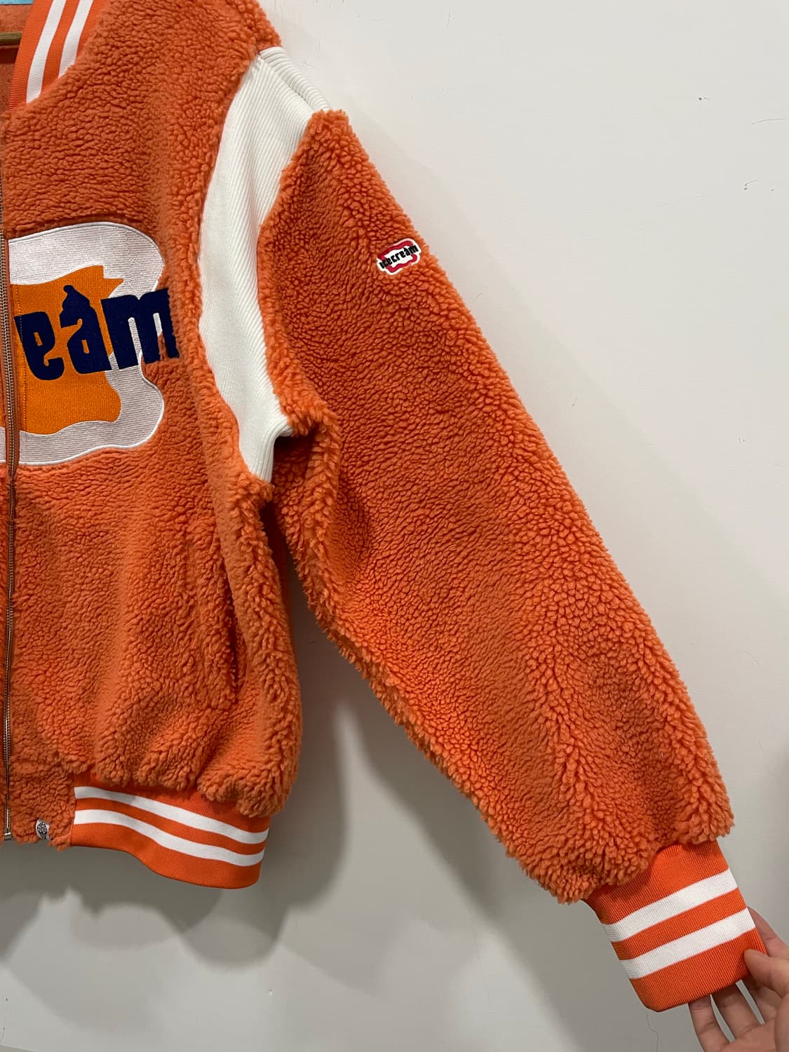 (레어)BBC 빌리네어보이즈 클럽 아이스크림 보아 바시티자켓 상품이미지8