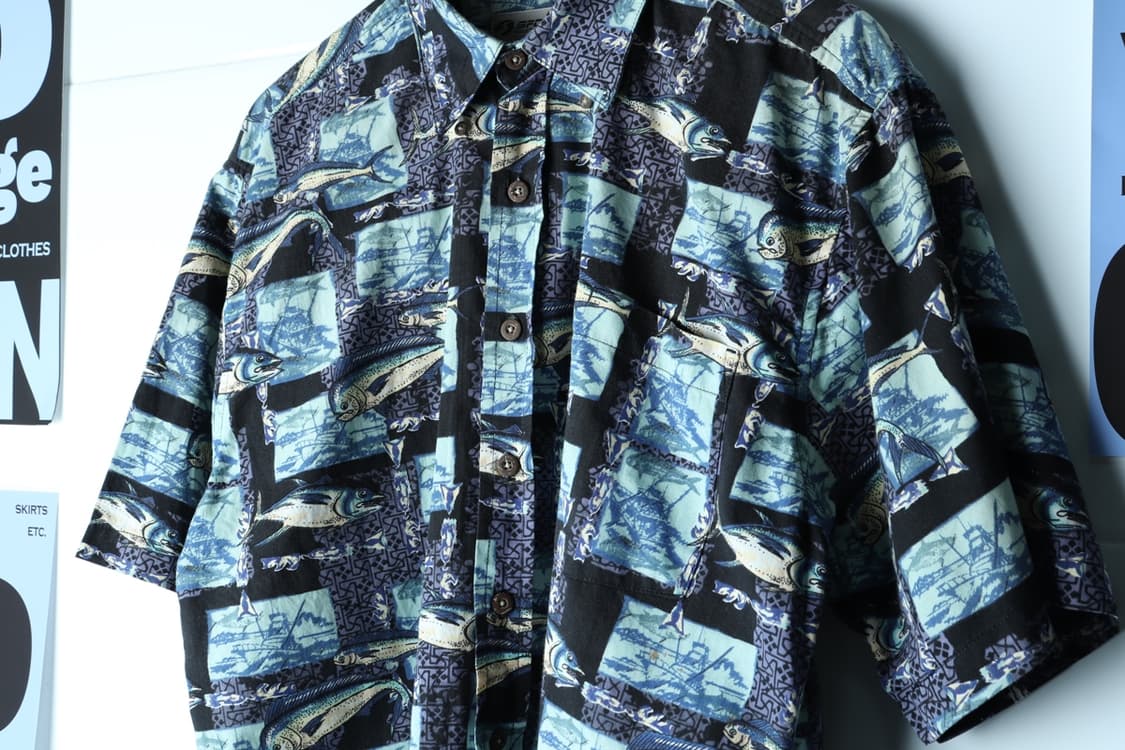 (M-XL) 브랜드빈티지 반팔셔츠 남방 90s 년대 USA-H33079 상품이미지5