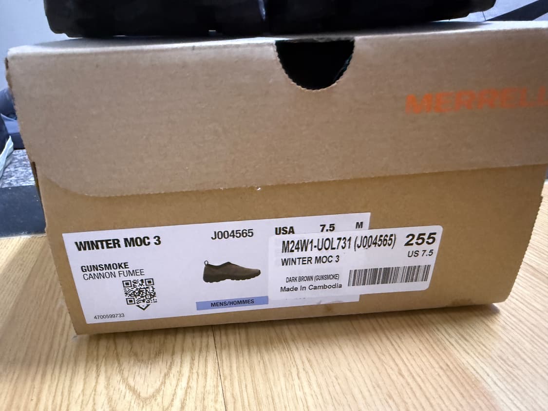 머렐 윈터목 255사이즈 상품이미지3