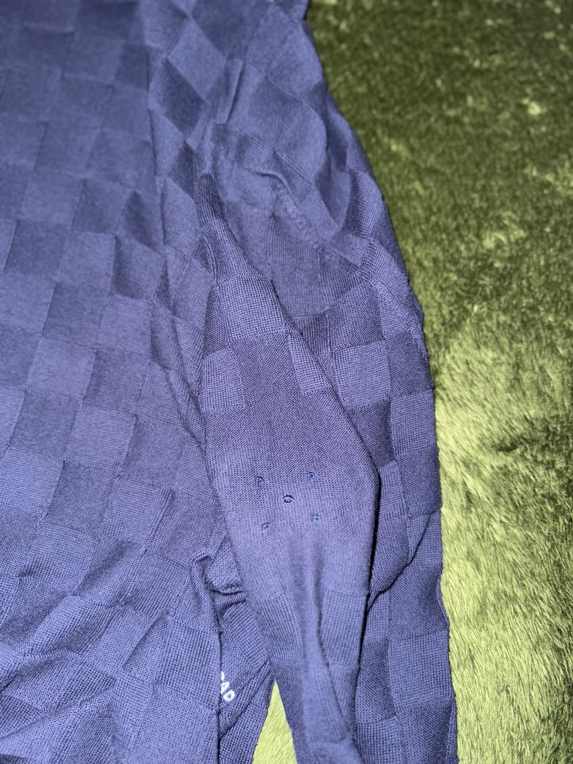 [XL] POP TRADING 팝 트레이딩 컴퍼니 21AW 패널 니트 상품이미지7