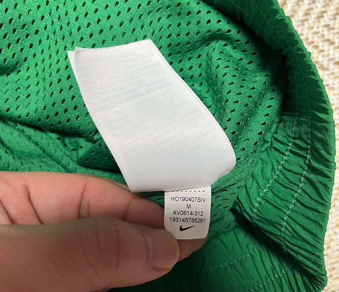 나이키 보스턴 셀틱스 오버핏 바람막이 점퍼 자켓 M 상품이미지9