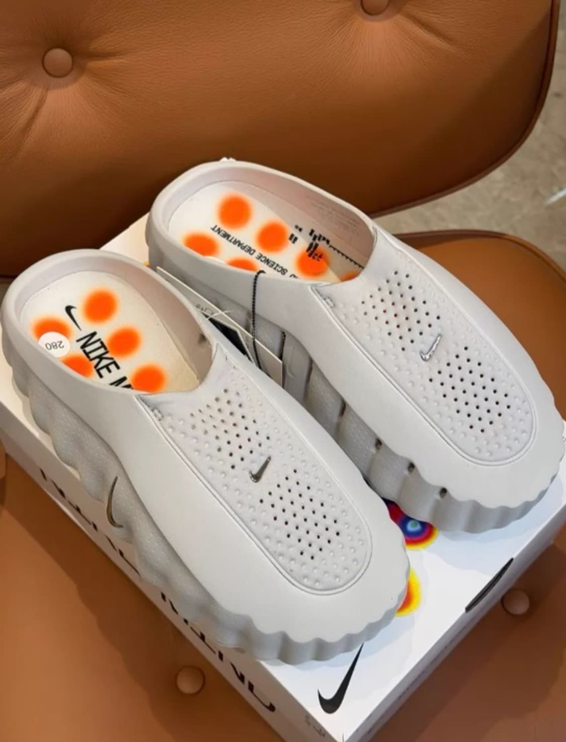 정품 나이키 x 프라그먼트 마인드 001 회색 280mm 상품이미지1