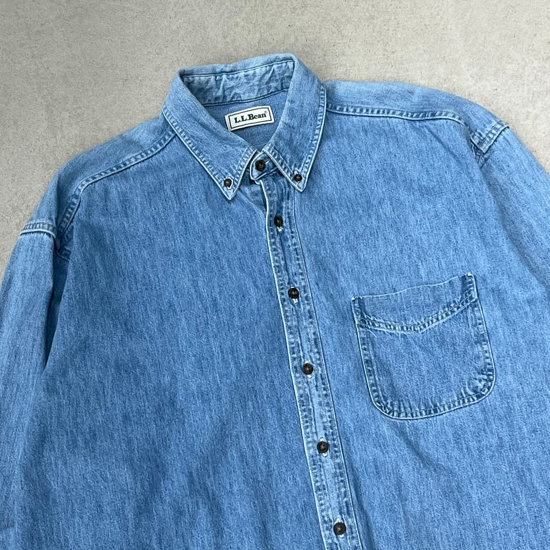 엘엘빈 워크 데님셔츠 s10018 상품이미지3