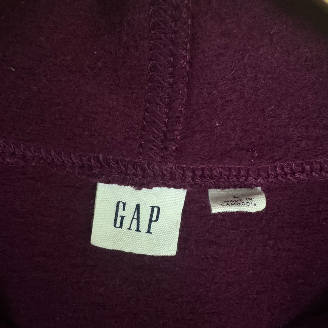 갭 로고 후드티 상품이미지3