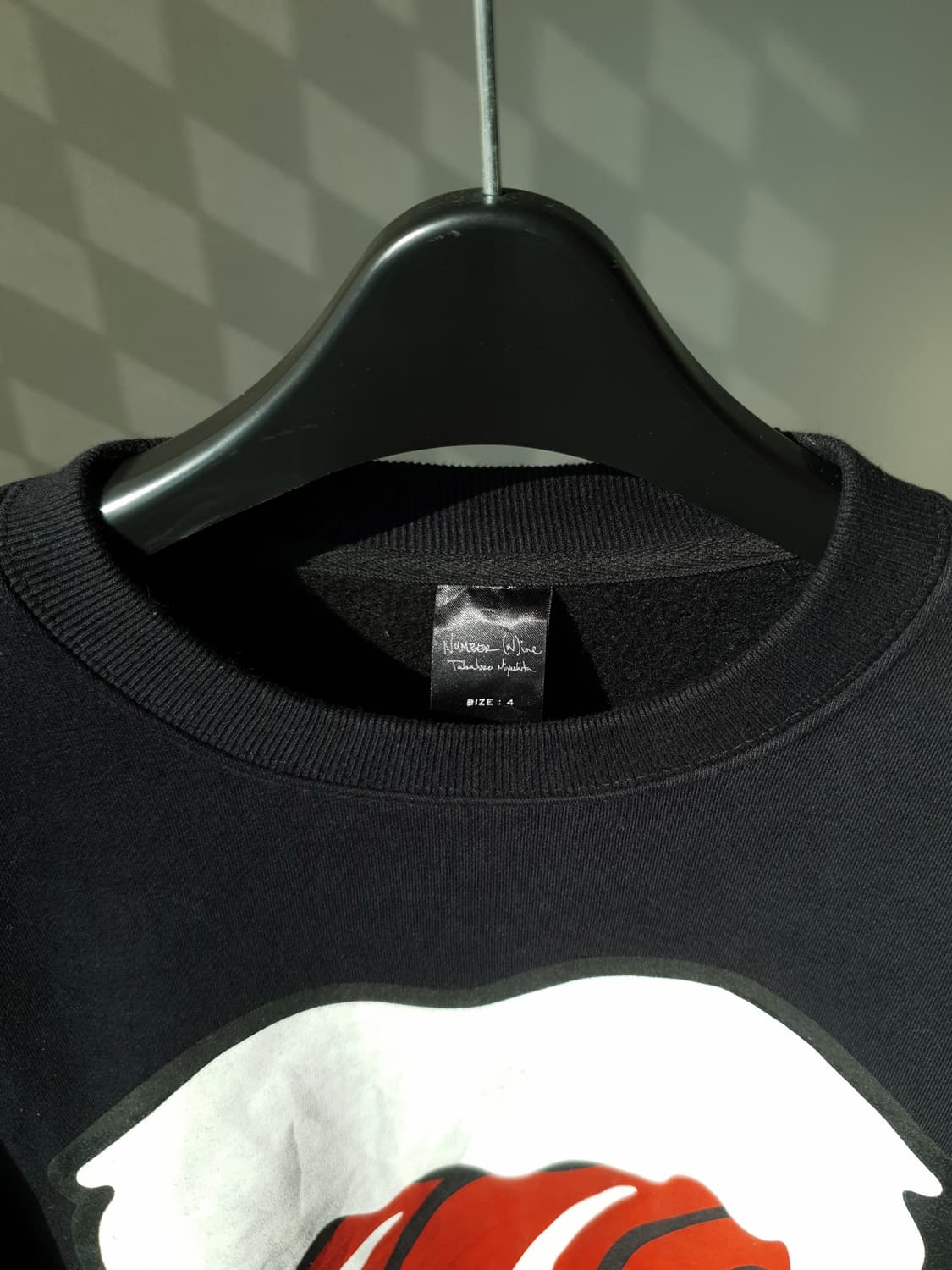 Number (N)ine x Rolling Stones sweat 상품이미지4