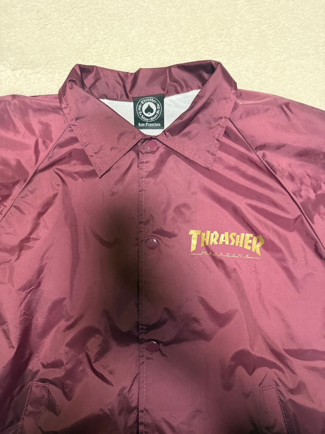 [Thrasher] 트레셔 워크 코치 자켓 상품이미지4