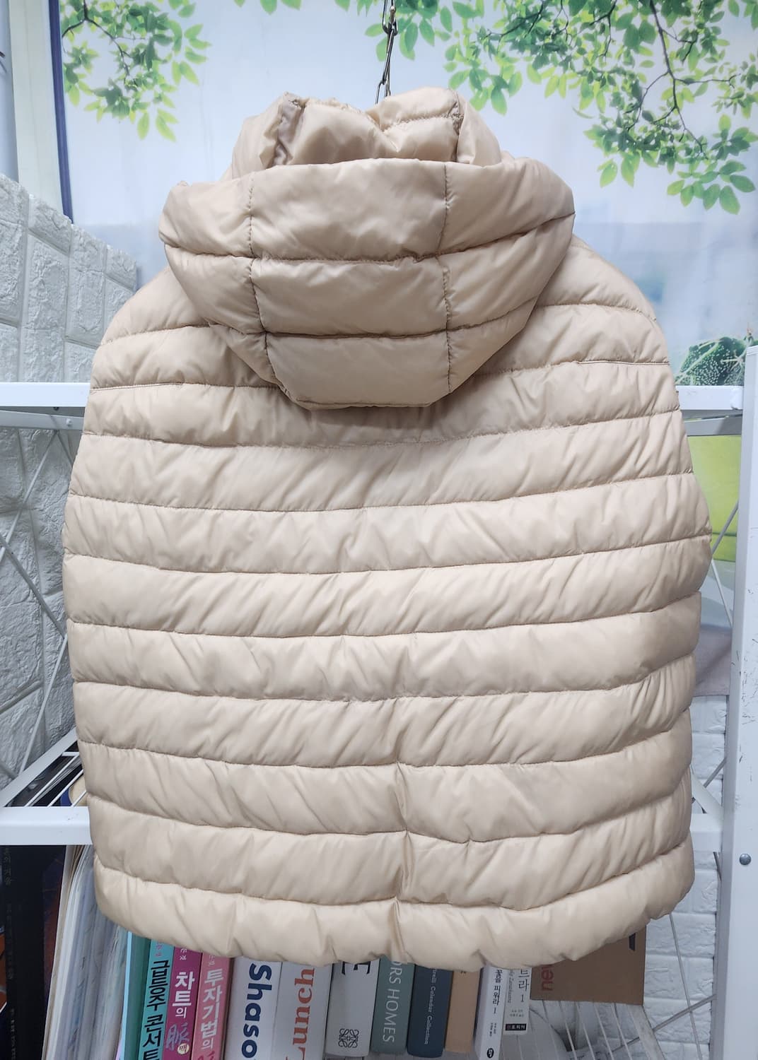 더캐시미어 25FW 여성조끼 후드 경량 구스다운 베스트 프리 AD45 상품이미지4