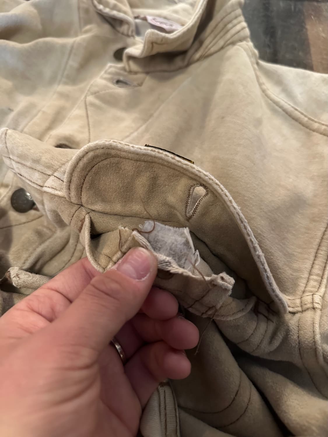 70s USA LEE 빈티지 리 웨스턴 몰스킨 자켓 101J 220J 상품이미지10