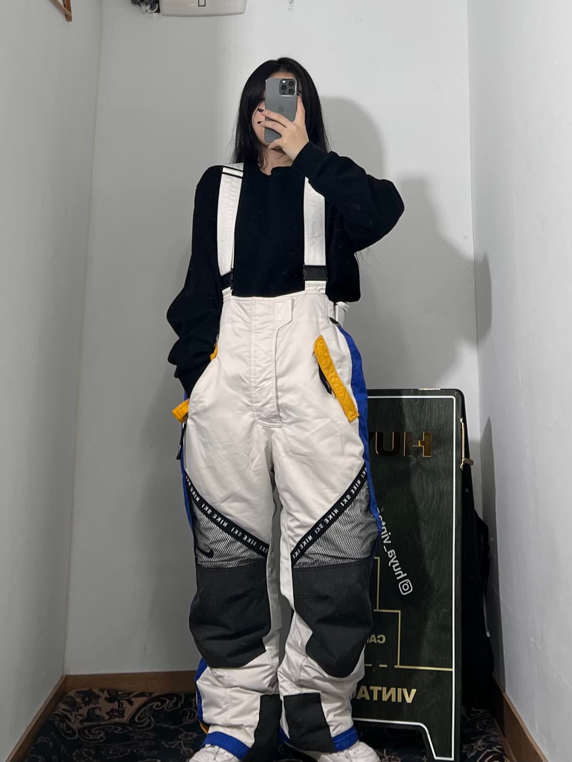 90s 나이키 보드 바지 스키 바지 85(S)  상품이미지1