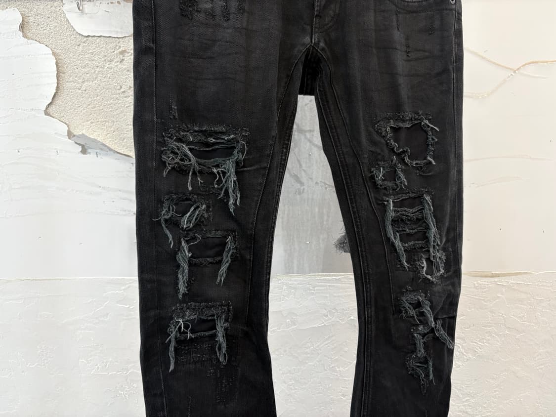 damage denim skinny 상품이미지2