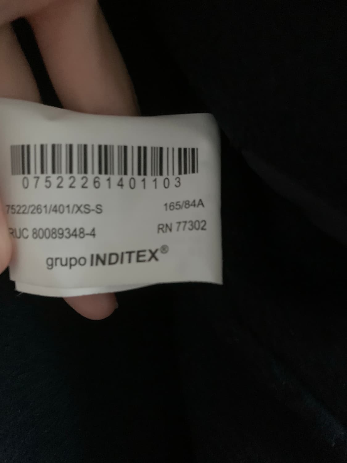 자라 울 블렌드 네이비 블레이저 하프 코트 상품이미지9