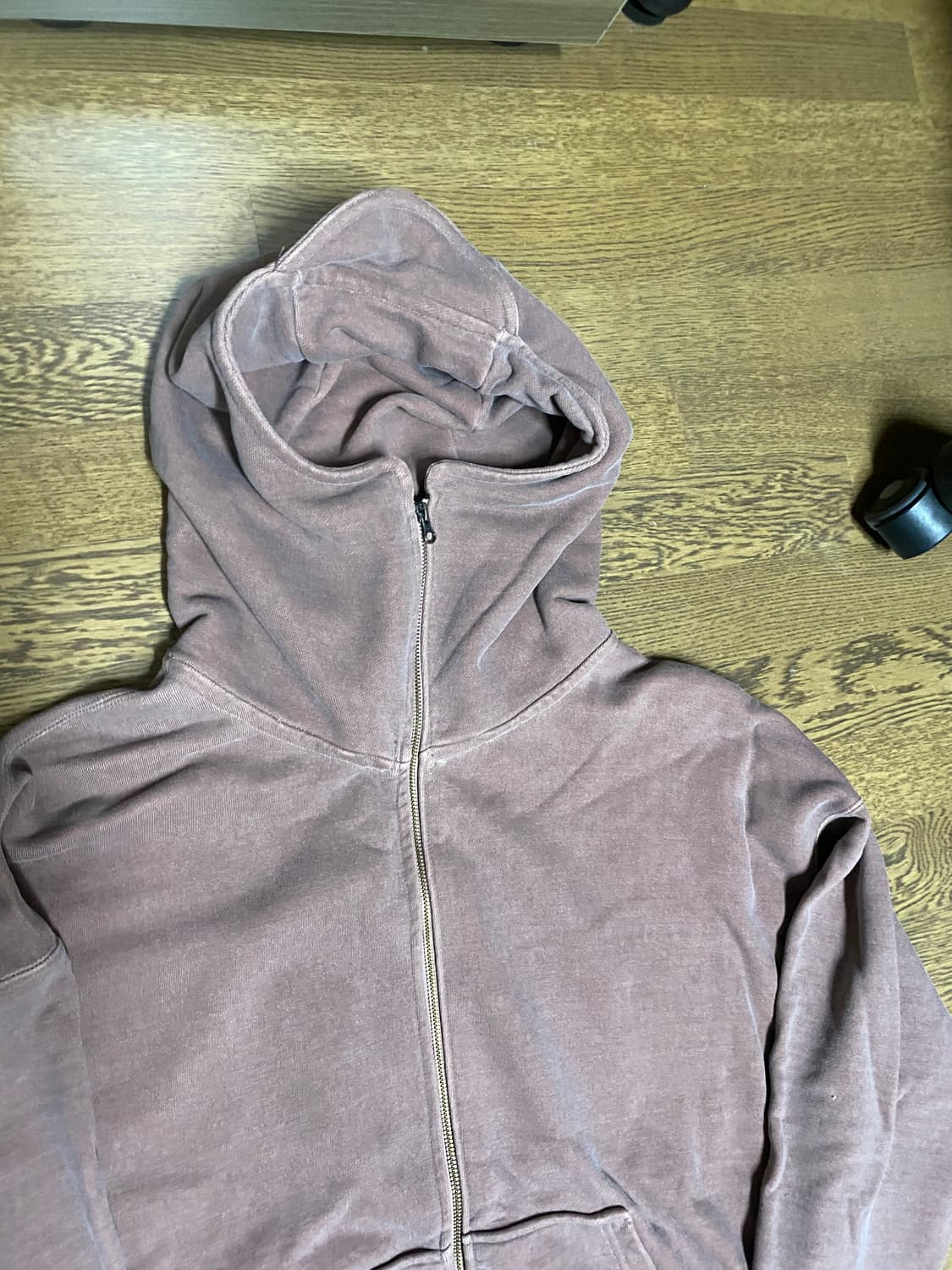 qap 살라미 캡 후드집업 피그먼트 os 상품이미지6