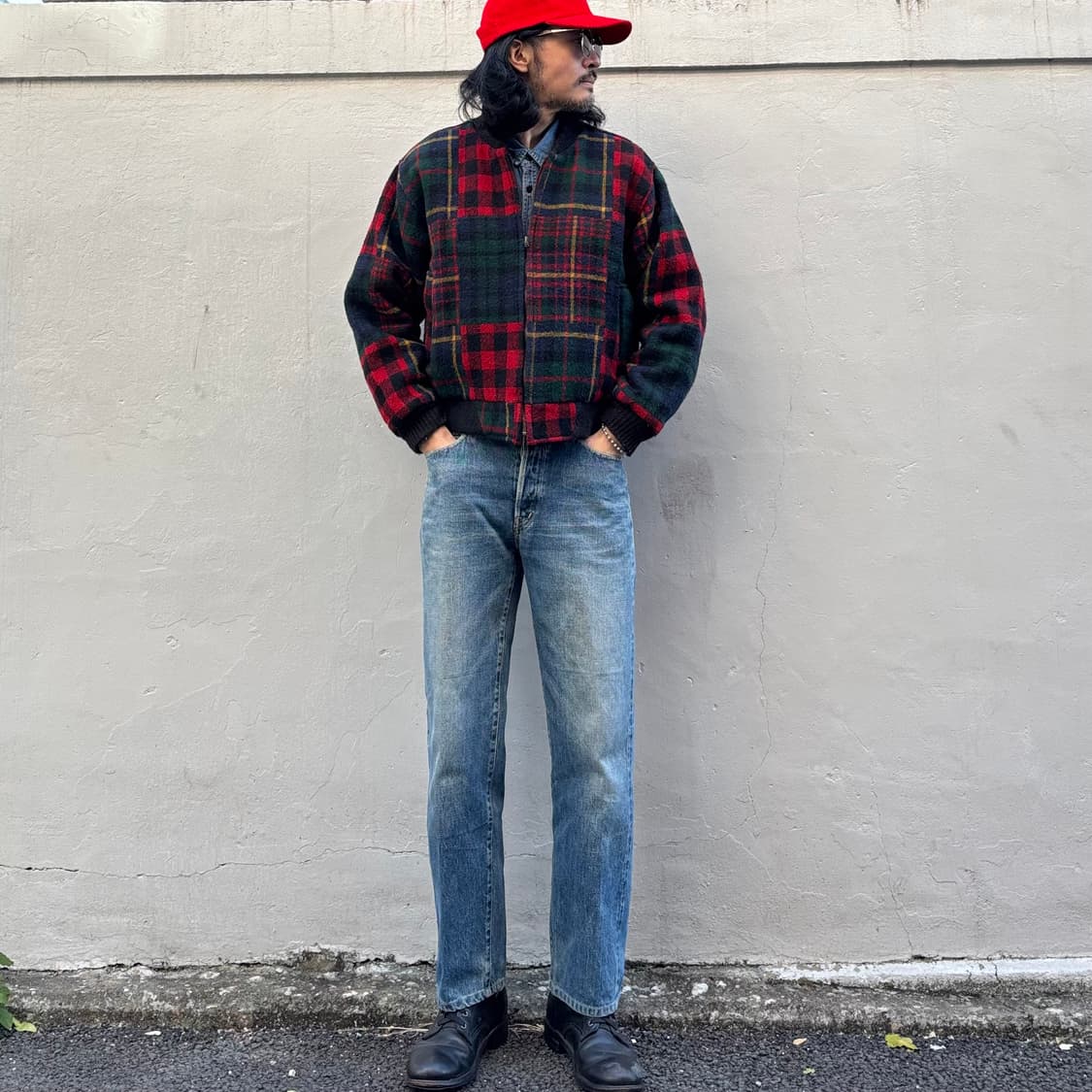 빈티지 울리치 패치워크 울 자켓 상품이미지10