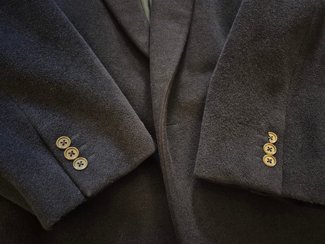 90s GIANNI VERSACE 캐시미어 울 코트 상품이미지5