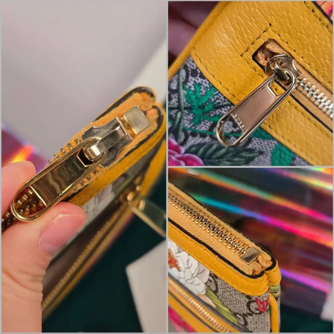 GUCCI 구찌 마몬트 오디피아 플로라 클러치 한정판 가방 플라워 정품 상품이미지5