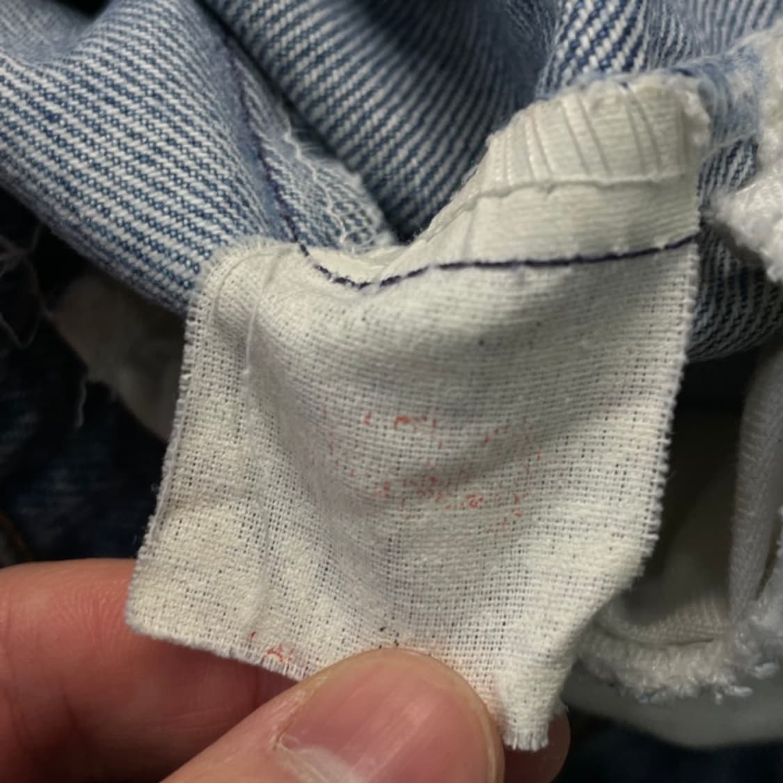 34 리바이스 오렌지탭 607 청바지 상품이미지3