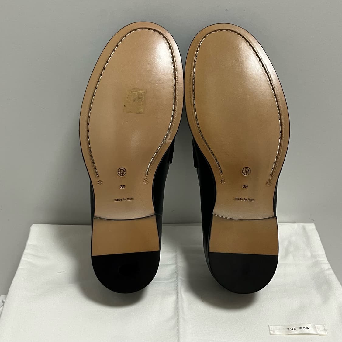 [39]더로우 Novus 페니 로퍼/블랙 상품이미지4