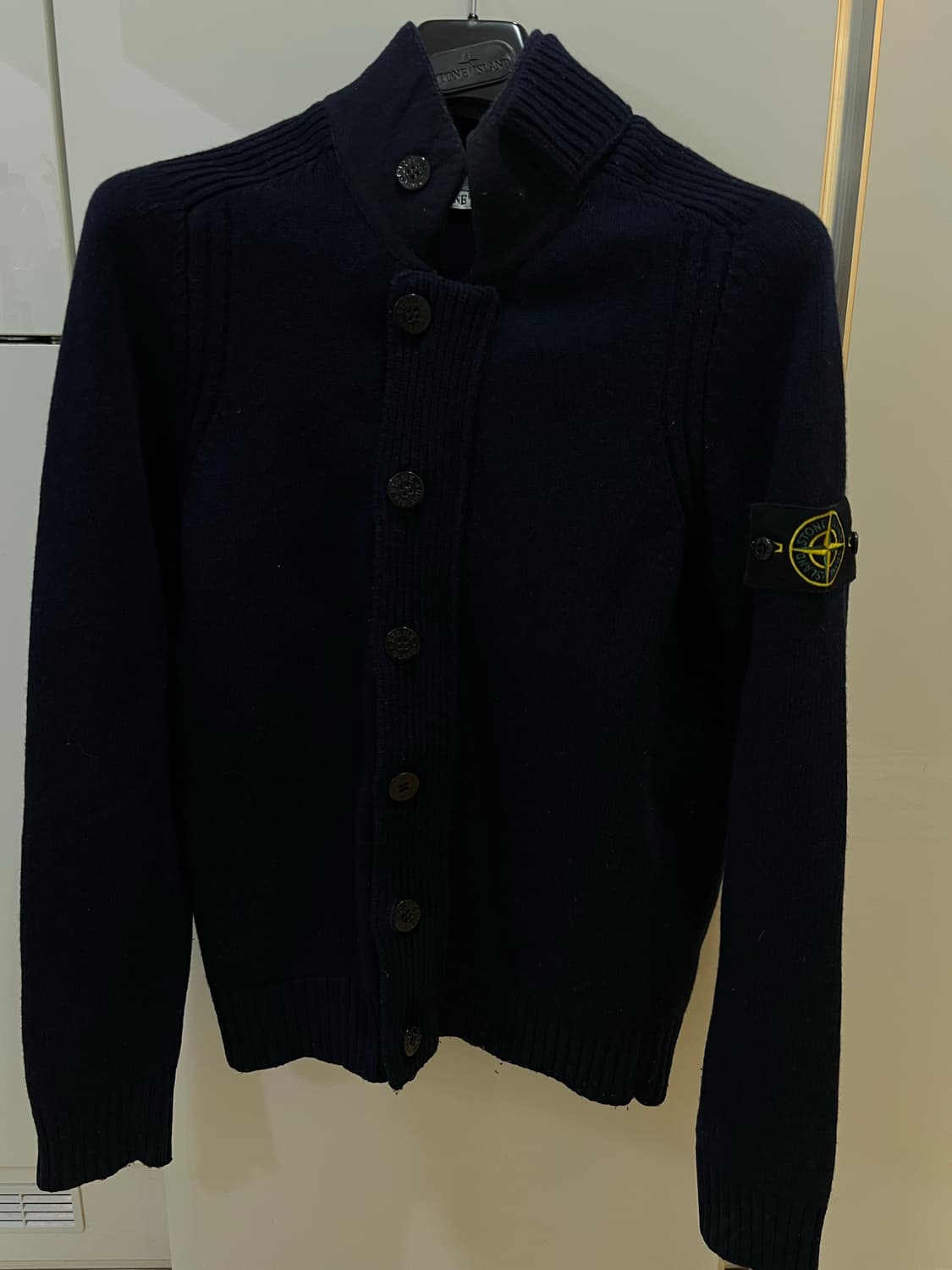 스톤아일랜드 네이비집업가디건 S 상품이미지1