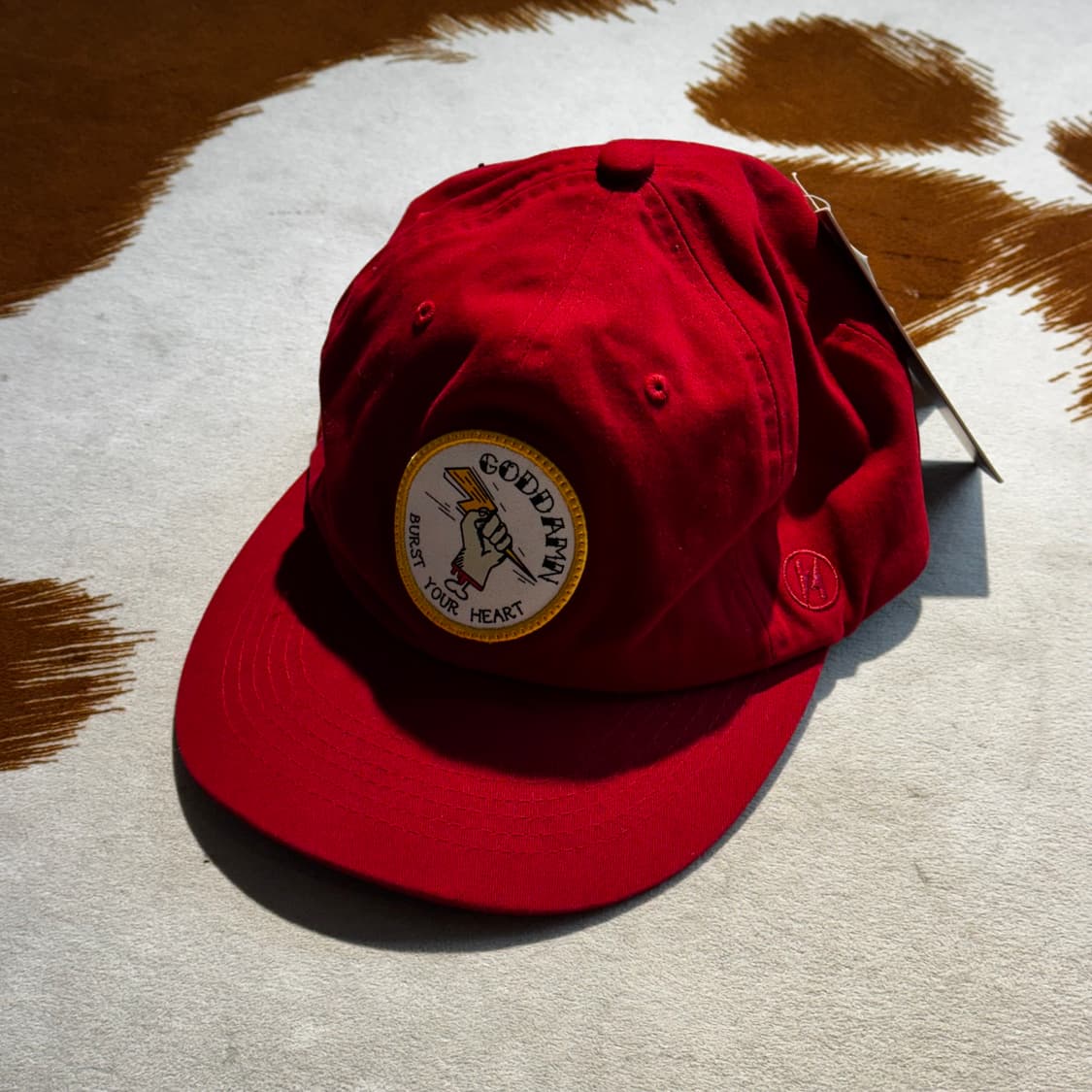 Elstinko 레더 스트랩 캡 (OS) 새상품 상품이미지2