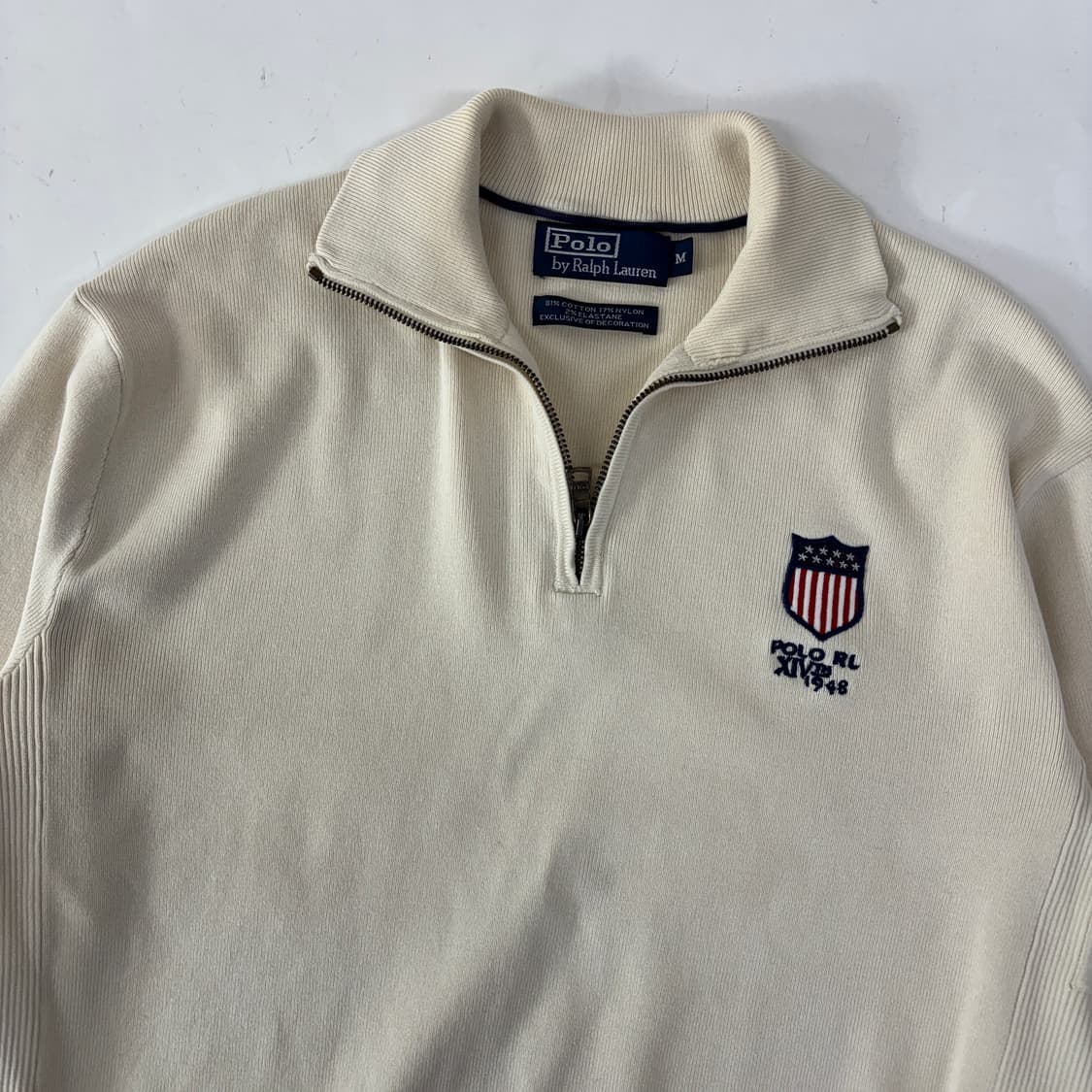 폴로 반집업 니트 상품이미지5