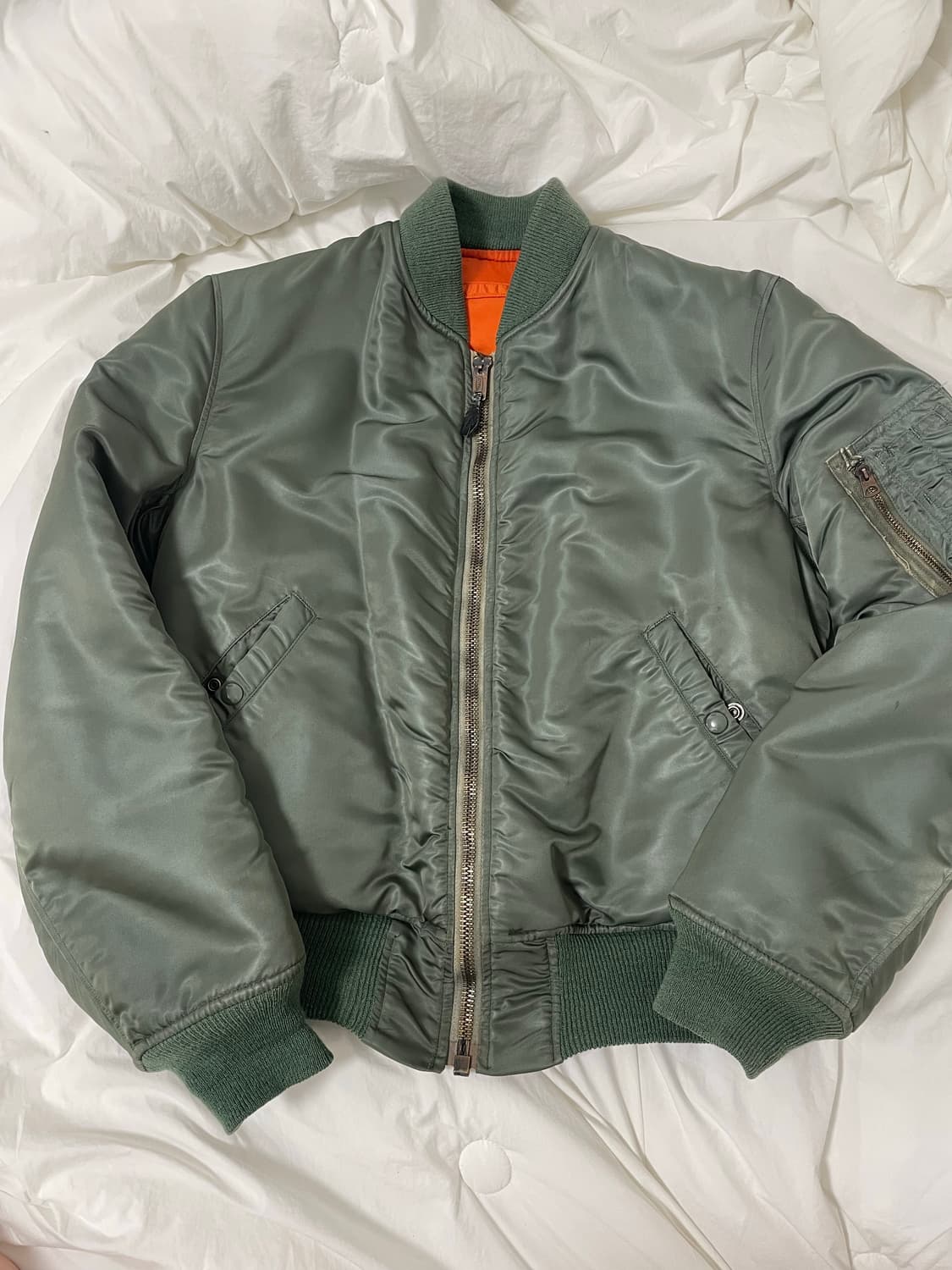 (L)60s 오리지널 ma-1 8279d 알파인더스트리 상품이미지1