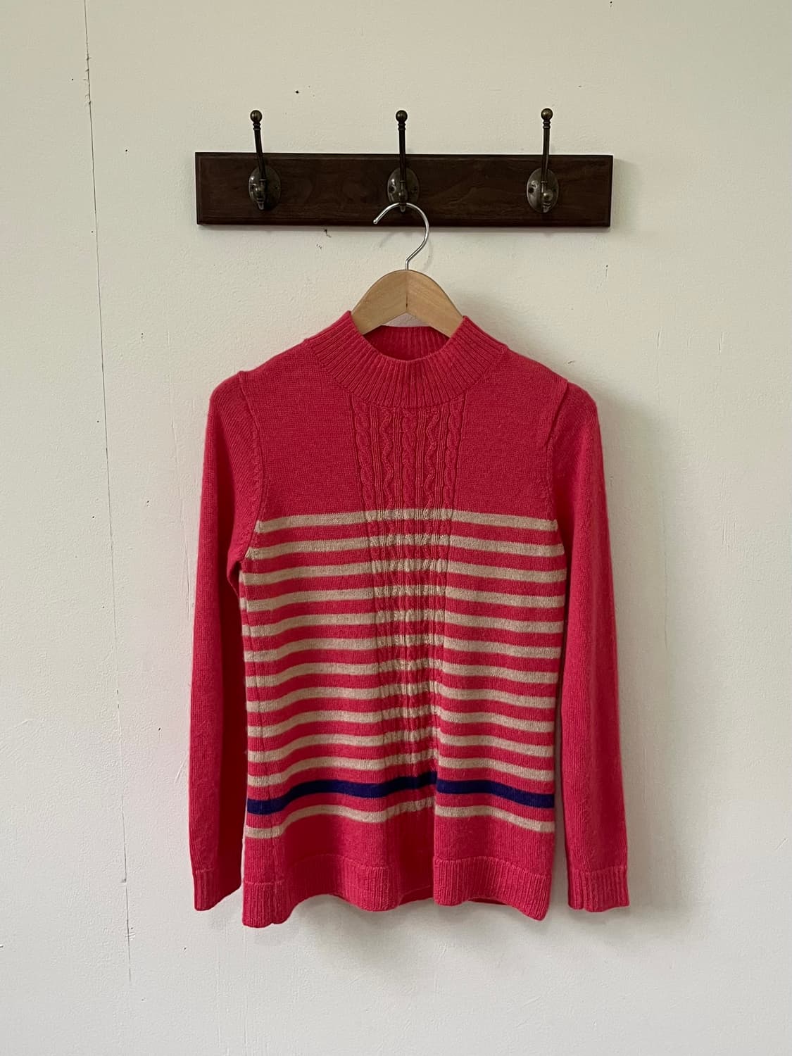 Elanfrere 핑크 터틀넥 상품이미지1