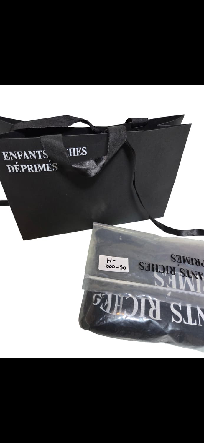 "ENFANTS RICHES DEPRIMES LOGO BLACK T-SH 상품이미지4