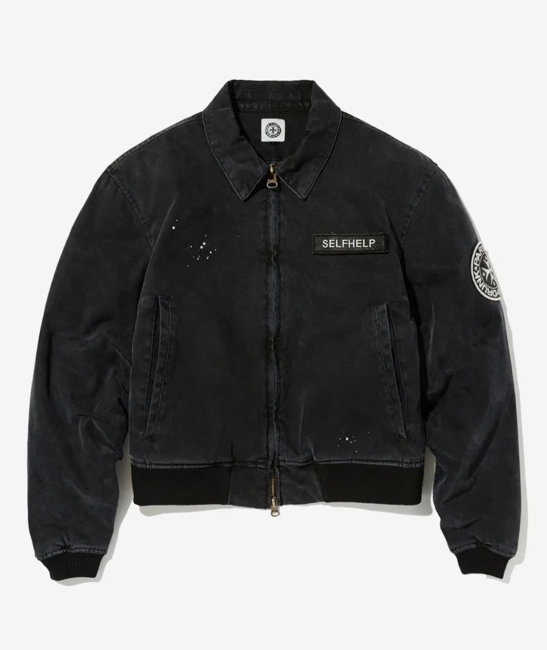 펀치드렁크파티즈 워시드 봄버 상품이미지1