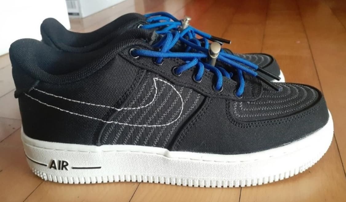 에어포스 로우 LV8 3 GS 블랙 앤트러사이트 235 상품이미지3