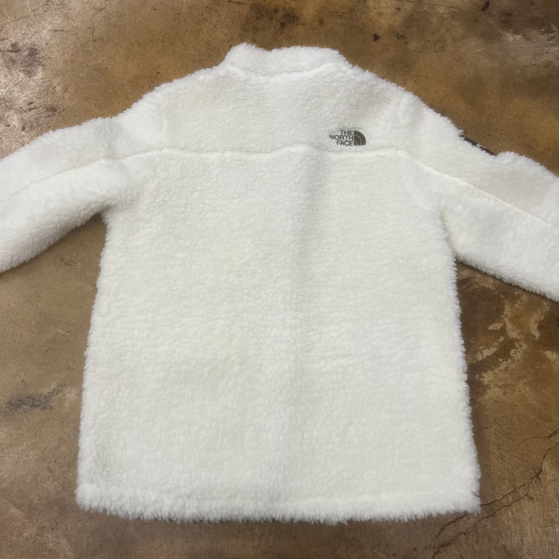 노스페이스 화이트 후리스 160 상품이미지4