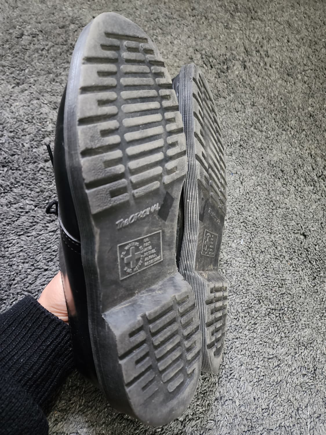 닥터마틴 1461 모노 블랙 uk8   270 상품이미지9