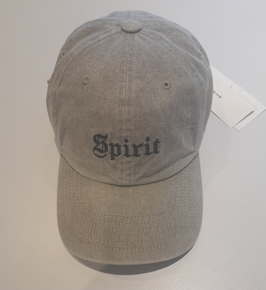 💥(새상품) 아웃스탠딩 워싱 볼캡 (베이지)
 상품이미지2