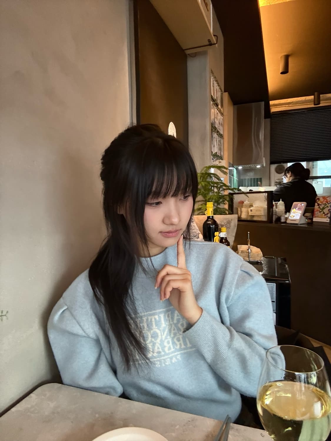 마리떼 크롭 니트 상품이미지1