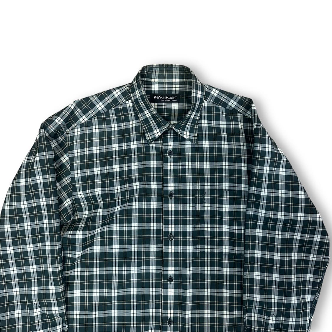 입생로랑 체크셔츠 상품이미지2